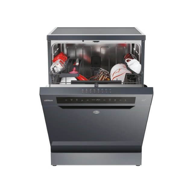 جلاية هوفر 8 برامج رمادي داكن H-DISH500 HF 5C7F0A-80