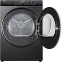 نشافة هاير 9 كيلو مضخة حرارية ستانلس داكن HD90-A2979R-UK