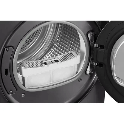 نشافة هاير 9 كيلو مضخة حرارية ستانلس داكن HD90-A2979R-UK