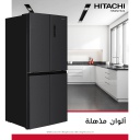 ثلاجة هيتاشي 4 ابواب 522 لتر ستانلس داكن HR4N7522DSDXPS