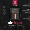مقلى هوائي كرست 4.2 لتر ديجتال CR-5055 ( AF35D02 )