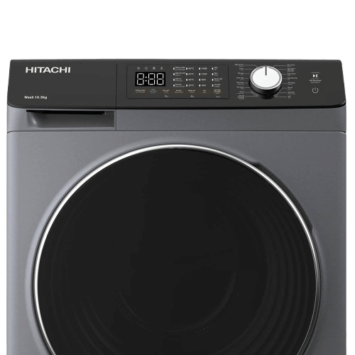 غسالة هيتاشي 10 كيلو سلفر BD-1004HVOS