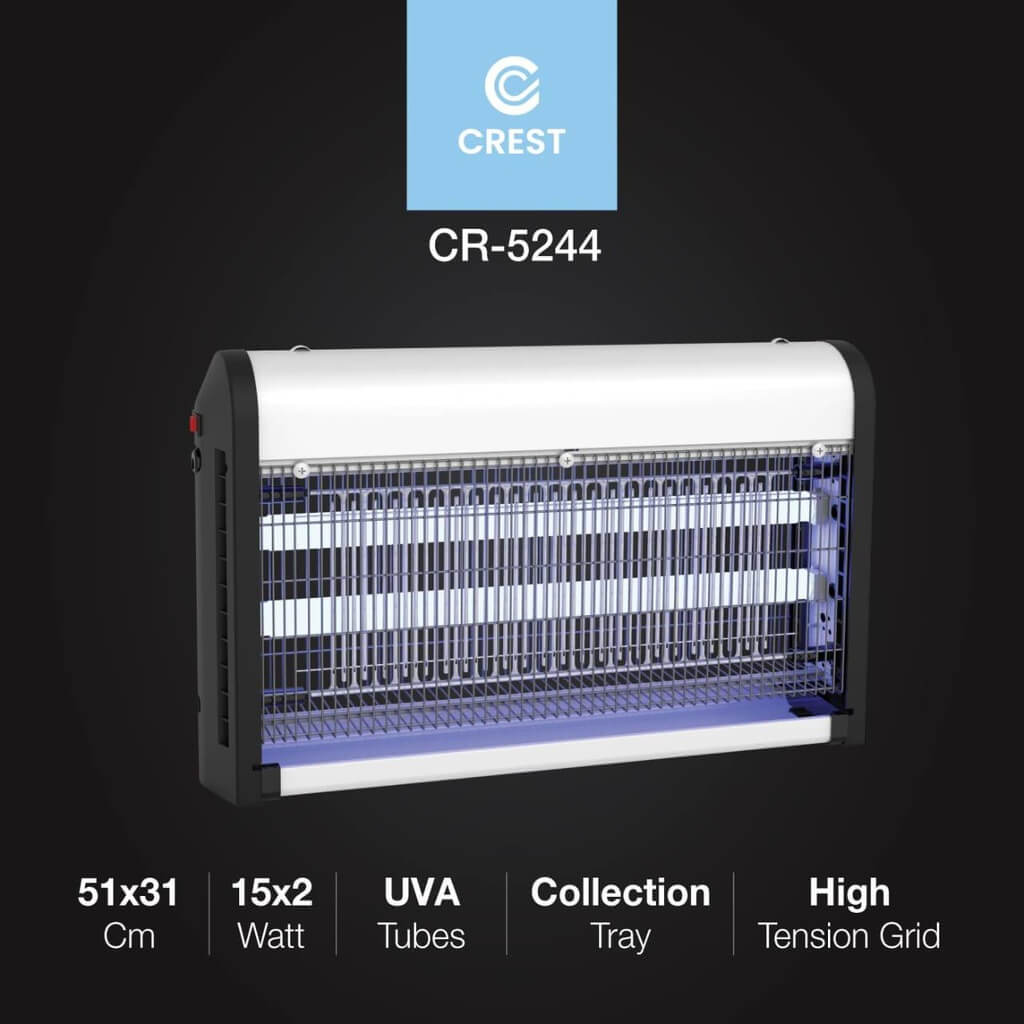 قاتل حشرات كرست 15 واط شمعتين CR-5244