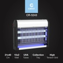 قاتل حشرات كرست 10 واط شمعتين CR-5243