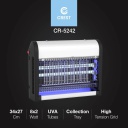 قاتل حشرات كرست 8 واط شمعتين CR-5242