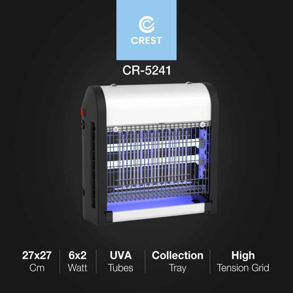 قاتل حشرات كرست 6 واط شمعتين CR-5241