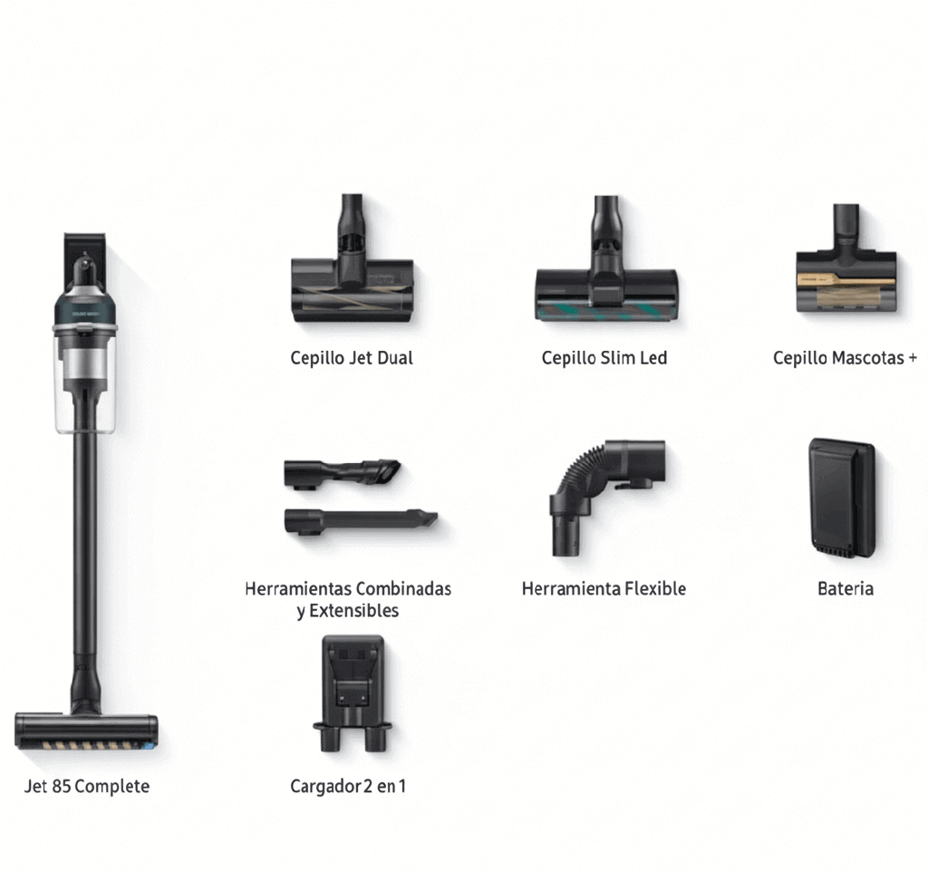 مكنسة سامسونج 25.2 فولت لاسلكية VS20C8524TB/WA