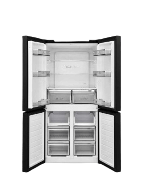 ثلاجة اتلانتك 4 أبواب 550 لتر اسود ATL-620 BL