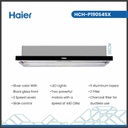 شفاط هاير مدمج 90 سم ستانلس HCH-P190S4SX