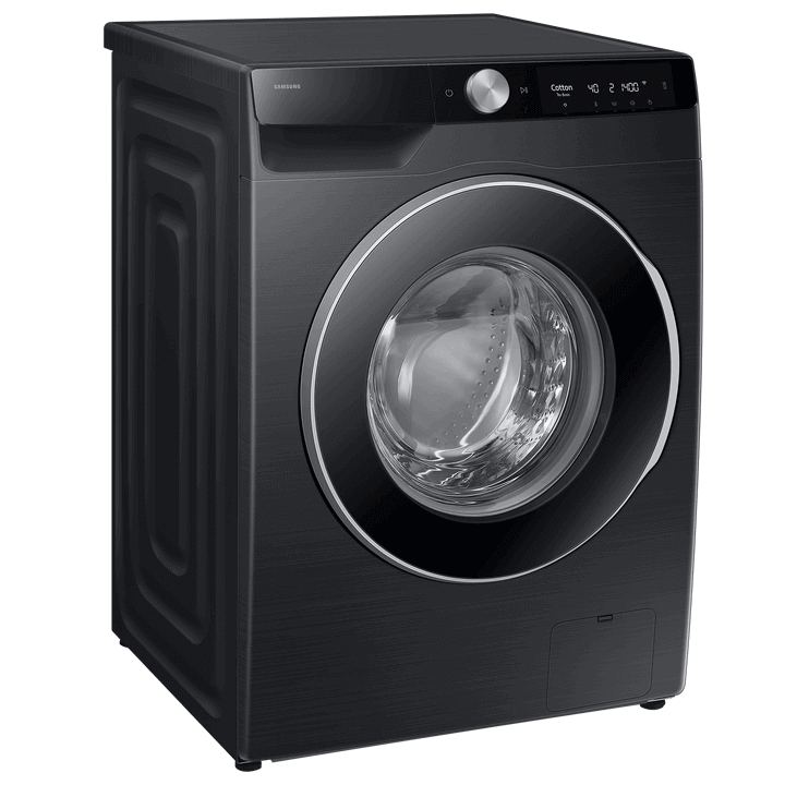 غسالة سامسونج 9 كيلو ستانلس داكن WW90DG6U95LBPS