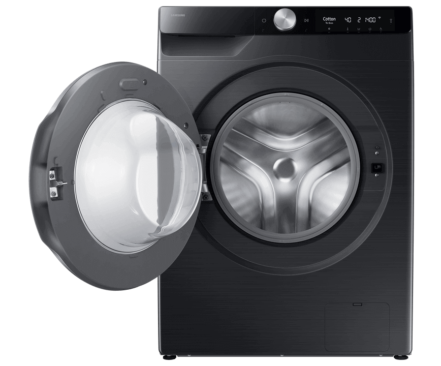 غسالة سامسونج 9 كيلو ستانلس داكن WW90DG6U95LBPS