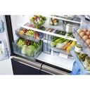ثلاجة هيتاشي 4 ابواب 569 لتر زجاج اسود R-WB640VRS0 (GBK)