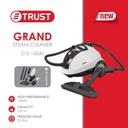 ماكنة بخار تراست ابيض/اسود 15040-215