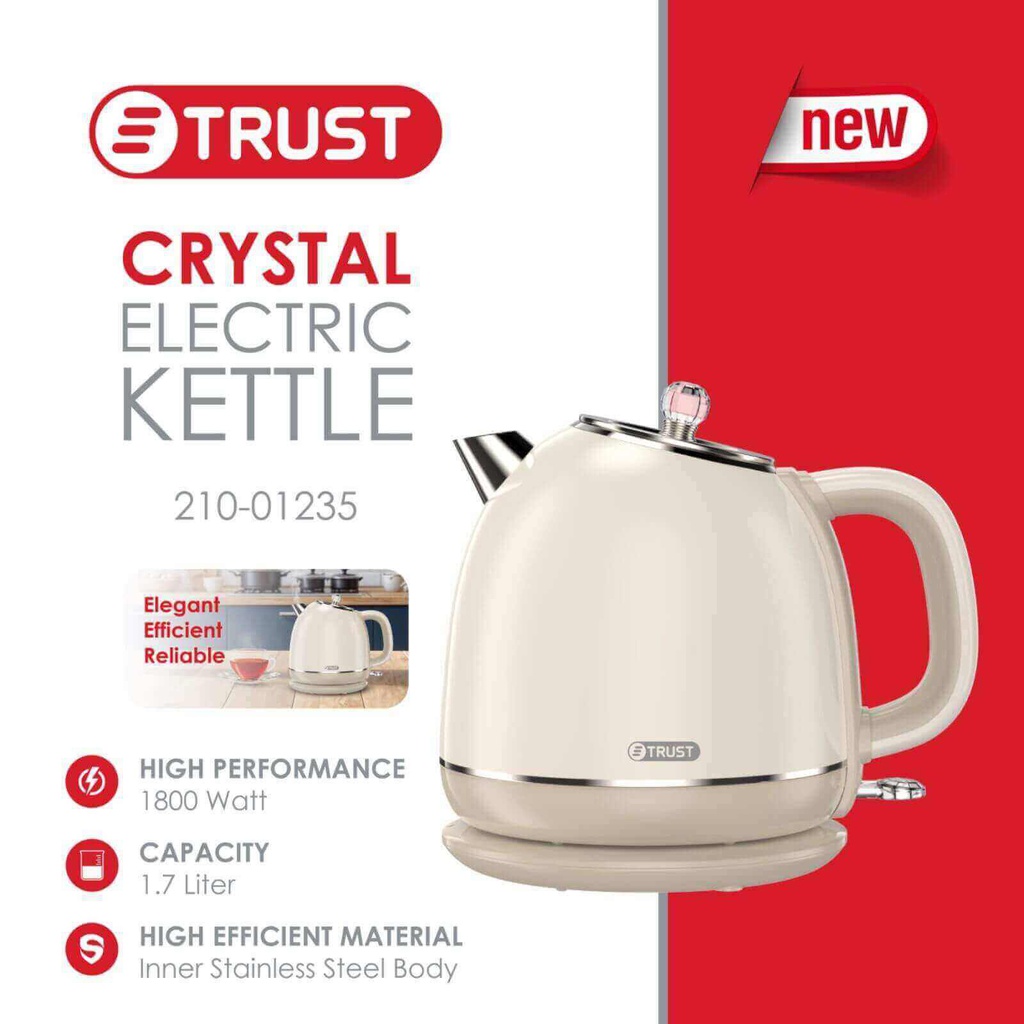 ابريق كهربائي تراست 1.8 لتر بيج 01235-CRYSTAL 210