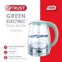 ابريق كهربائي تراست 1.8 لتر زجاج اخضر 01513-210