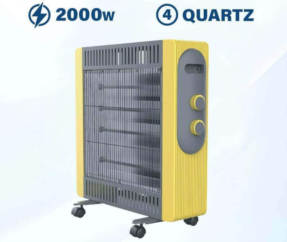 صوبة كهرباء جولد فيجن 2000 واط اصفر/رمادي W-HQ1955