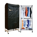 نشافة كويك قابل للطي 1500 واط اسود Q-D8100B