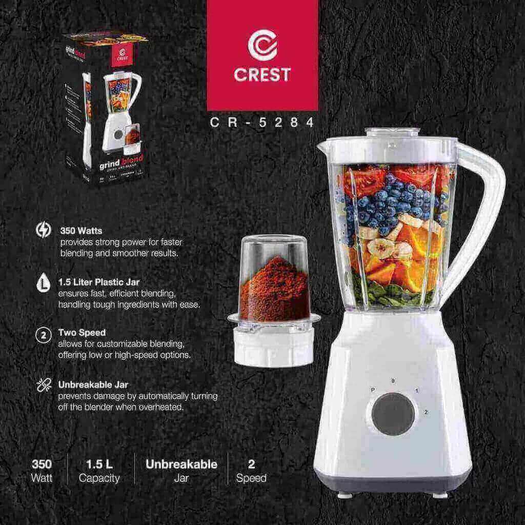 خلاط كرست 350 واط CR-5284