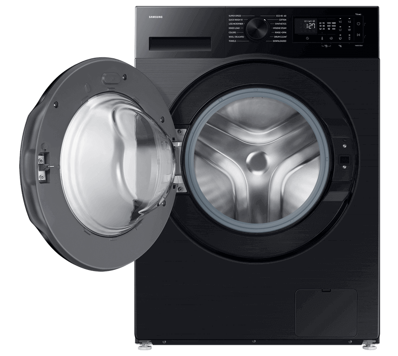 غسالة سامسونج 9 كيلو اسود WW90DG5U35ABPS