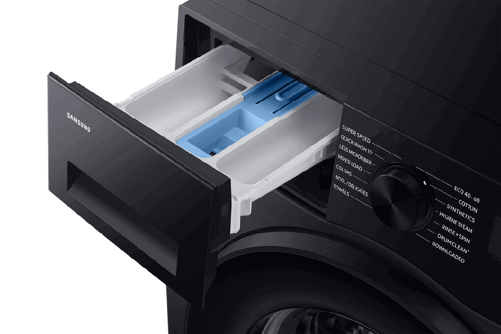 غسالة سامسونج 9 كيلو اسود WW90DG5U35ABPS
