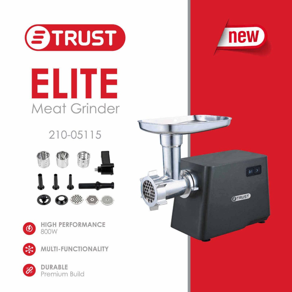 مفرمة لحمة تراست 800 واط 05115-Elite 210