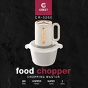 مفرمة خضار كرست 300 واط 2 لتر CR-5260