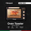 فرن توستر بمباني 55 لتر اسود BOM-5502