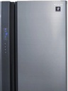 ثلاجة شارب 4 ابواب 605 لتر ستانلس SJ-FE87V-SS5