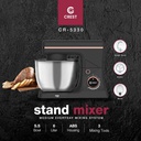 عجانة كرست 6 لتر 400 واط اسود CR-5330