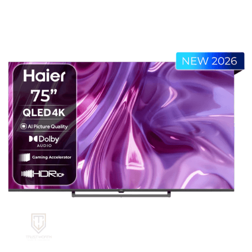 تلفزيون هاير حجم 75 أنش سمارت H75S80GUX