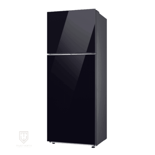 ثلاجة سامسونج 470 لتر زجاج اسود RT48CB6626BK (RT47CB662622ML)