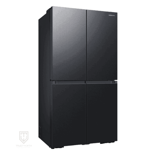 ثلاجة سامسونج 4 ابواب 649 لتر ستانلس اسود RF59C701EB1/EF