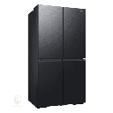 ثلاجة سامسونج 4 ابواب 649 لتر ستانلس اسود RF59C701EB1/EF