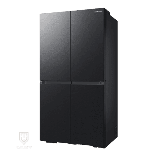 ثلاجة سامسونج 4 ابواب 649 لتر ستانلس اسود RF59C701EB1/EF