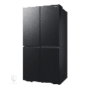 ثلاجة سامسونج 4 ابواب 649 لتر ستانلس اسود RF59C701EB1/EF