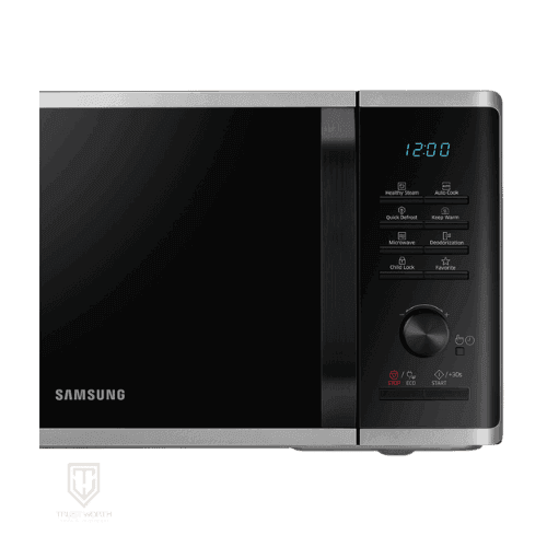 ميكرويف سامسونج 23 لتر سلفر/اسود MS23K3555ES/IL