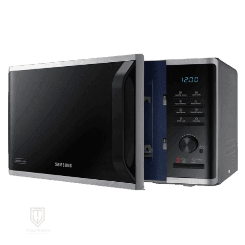 ميكرويف سامسونج 23 لتر سلفر/اسود MS23K3555ES/IL