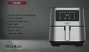 مقلى هوائي بريميوم 5 لتر ديجتال PRM-F6060P
