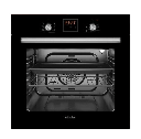 فرن سيمفير بلت ان 60 سم مع مقلى هوائي زجاج اسود SMF-ADC606 D-BLK