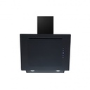 Firegas Hood with Chimney FG-6855B 60cm Black Glass