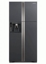ثلاجة هيتاشي 4 ابواب 586 لتر زجاج سلفر R-W660PRS7 (GGR)