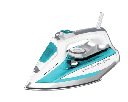 Crest Steam Iron CR-5163 Blue/White 2500 Watt