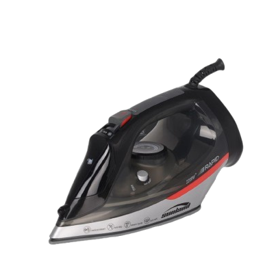 Crest Steam Iron CR-5164 Black/Silver 2500 Watt
