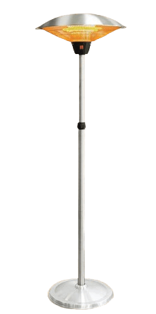 Gold Vision Electric Heater W-HQ831 2000 Watt Stainless Steel