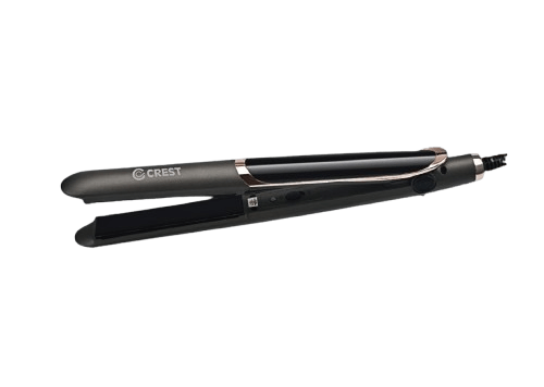 Crest Hair Straightener CR-5176 Digital Ceramic Black/Gold