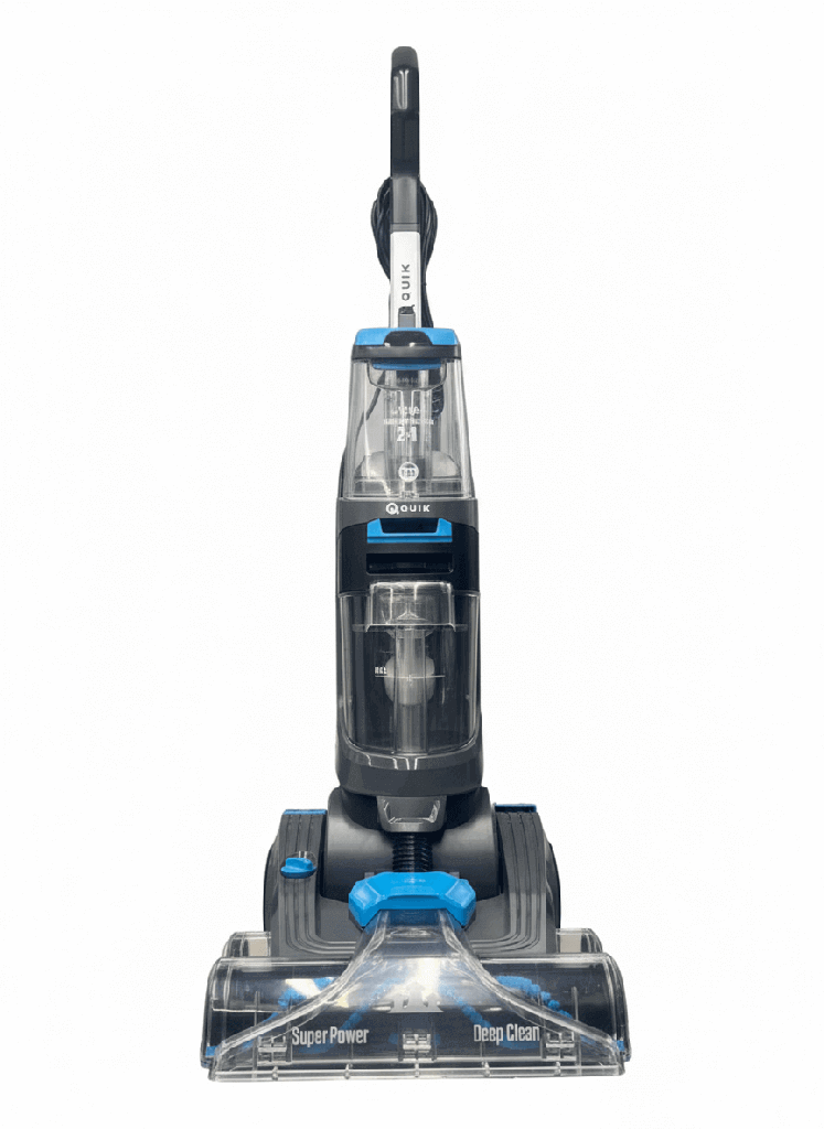 Quik Carpet Washer Q-VCW9100GC 800Watt Gray/Cyan