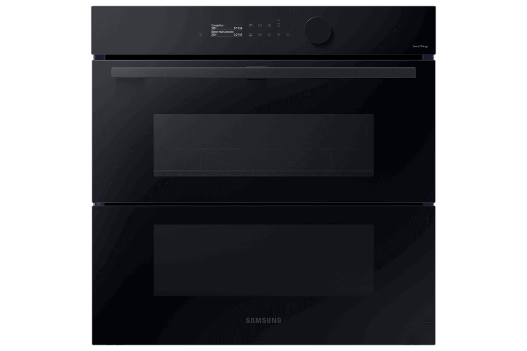 Samsung Built-In Oven NV7B5755SAK/U1 Dual 60cm Black Glass