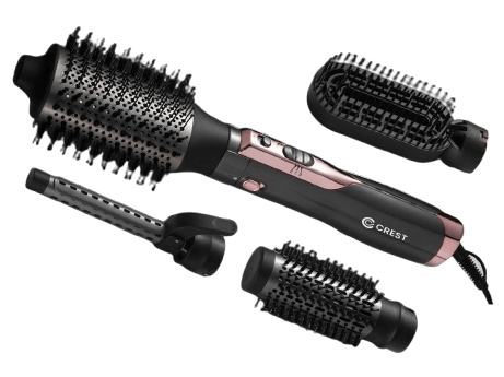 Crest Hair Styler Set CR-5236 5 Functions Black/Bronze