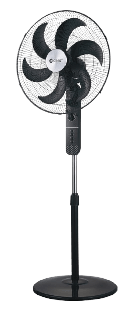 Crest Fan CR-5255 18 Inch 3 Speed 6 Blade