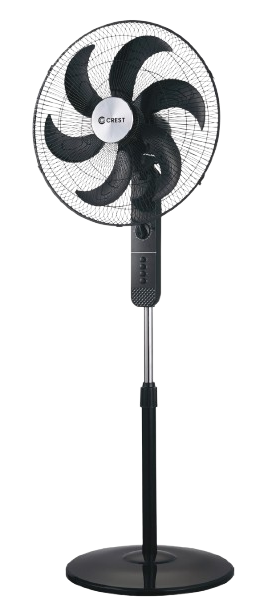Crest Fan CR-5255 18 Inch 3 Speed 6 Blade